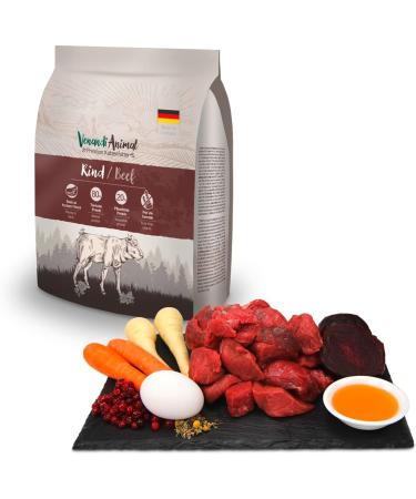 Venandi Animal Premium Grain-Free Cat Food - Beef | Fresh Meat Dry Food (300g Pack) - Buy Online on GoSupps.com