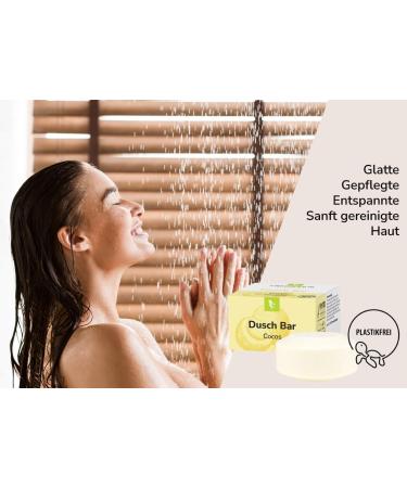  GREENDOOR GREENDOOR Dusch Bar Cocos Shower Gel 75 g with Organic Coconut Extract Skin-Friendly Naturally Free of Palm Oil Plastic Sulphate Animal Experimentation  - Buy Online on GoSupps.com