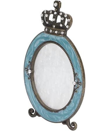 MAMJENNI Nail palette for mixing nail polish gel makeup cream resin material durable smooth texture easy to clean crown design stand (Antique Bronze) - Buy Online on GoSupps.com