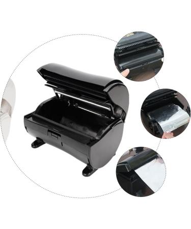 FRCOLOR 1pc Tin Foil Hairdressing Supplies Foil Nail Foil Dispenser Nail Beauty Hairdressing Foil Cutting Tool Automatic Abs Environmental Protection Material Black 17x9cm - Buy Online on GoSupps.com