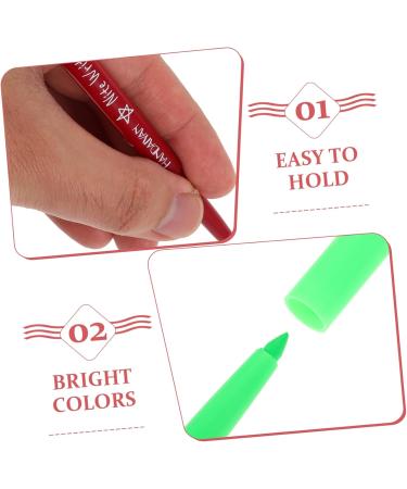 IWOWHERO 5pcs Halloween Paint Pen Eyeliner Pen Eye Liner Fluorescence Liner Fluorescence Eyeliner Plastic - Buy Online on GoSupps.com