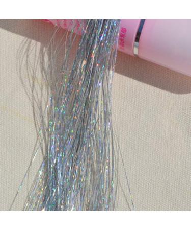 Shop 1x Glitter Tinsel Hair Extensions | Sparkling Hair Bling for Parties - International Shipping Available - Buy Online on GoSupps.com