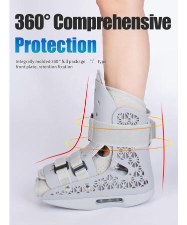 Tairibousy Air Cam Walker Fracture Boot - Short Inflatable Orthopaedic Walking Brace, Gray (Large) - Buy Online on GoSupps.com