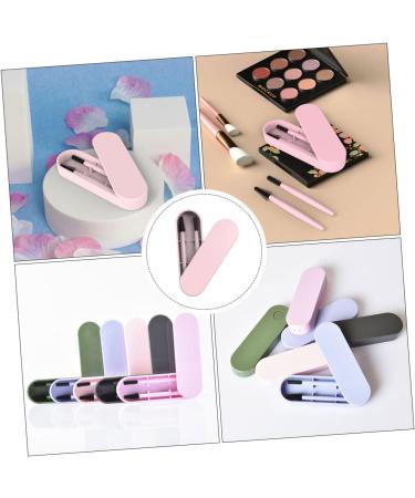 Angoily 1set Eyelash Brush Eyebrow Brush Eyebrow Grooming Brush Make up Applicators for Face Lash Comb Makeup Brush Eyebrow Comb Woman Pink Silica Gel Multipurpose Makeup Tools - Buy Online on GoSupps.com