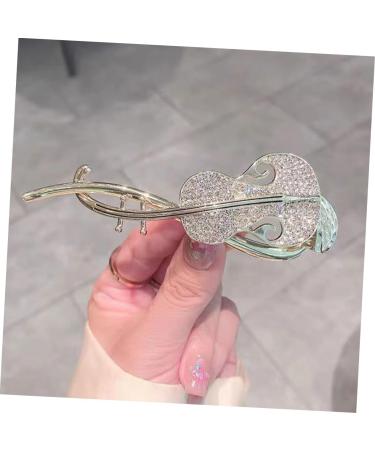 PLAFOPE Rhinestone Twist Clip Pipa Barrettes Chinese Hair Clips Pipa Hair Barrette Hair Bun Holder Chinese Hair Clamps Hair Clips for Fine Hair Pretty Hair Clips for Women French Pins - Buy Online on GoSupps.com