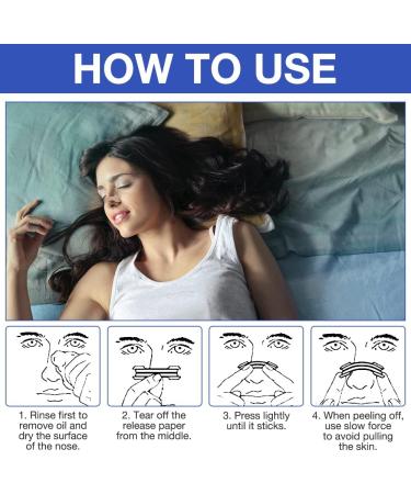 Avcxec 100 Nose Strips - Stop Snoring & Relieve Clogged Nose for Improved Sleep - Buy Online on GoSupps.com