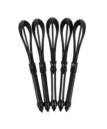 5pi ces M langeur Pour Teinture Capillaire Fouet Manuel Plastique Outil De M lange Pour Cr me Colorante Set Pour Coiffeurs Facile Utiliser Nettoyer
