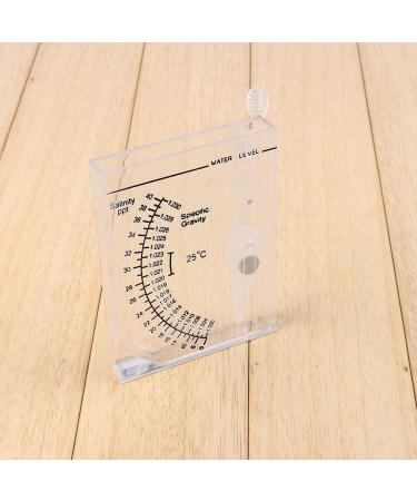 Qcwwy Hydrometer Automatically Identify Function Water Salinity Meter Testing Both Salinity and Specific Gravity Saltwater Hydrometer for Brackish and Marine Aquariums - Buy Online on GoSupps.com