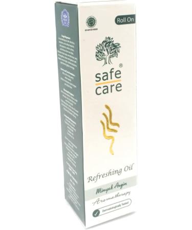 Safe Care Roll On Refreshing Oil Aromatherapy - 10ml Pack of 24 | Premium Essential Oils for Stress Relief & Relaxation - International Shipping Available - Buy Online on GoSupps.com