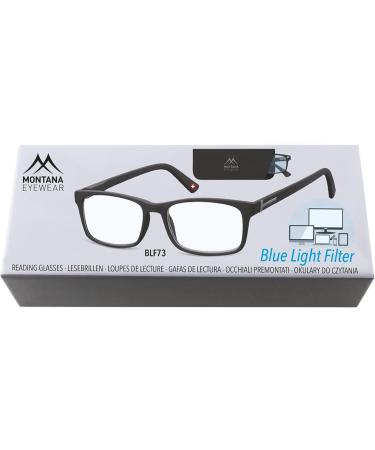 Shop Montana Eyewear B-MR73 Reading Glasses +2.50 Dpt with Blue Light Filter - International Shipping Available - Buy Online on GoSupps.com