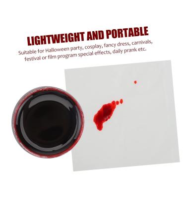 FRCOLOR 6 Pcs Realistic Fake Blood Makeup - Halloween Blood Props & Blood Gel for Scabs Special Effects & Food Coloring - Buy Online on GoSupps.com