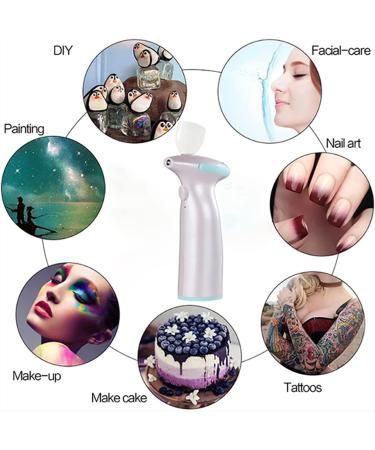 Paint Sprayer Easy Use Cordless Mini Airbrush with Compressor Powerful Professional Brand Hobby Foundation Makeup Salon Air Pump for Painting Ceilings Fences cabinets Part C Pick - Buy Online on GoSupps.com