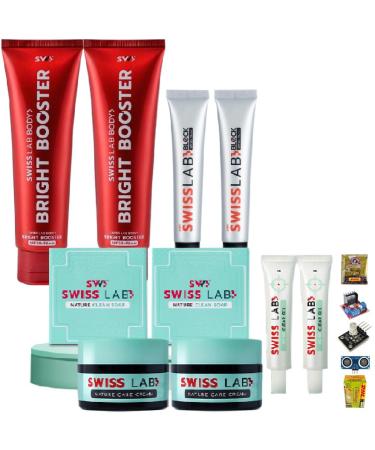 Swiss Innovation Swiss Lab Nature Power Cream 30ml/Box Serum Set Moisture Nourish Smooth Skin (of 10) By Beautygoodshop Get Free For You Beauty Gifts