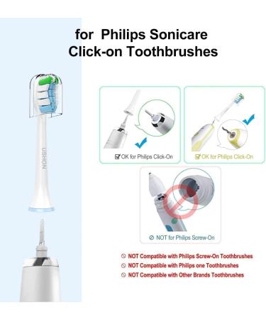 Philips Sonicare Toothbrush Replacement Heads - 10 Pack Compatible Electric Brush Heads for Ultimate Clean - Buy Online on GoSupps.com