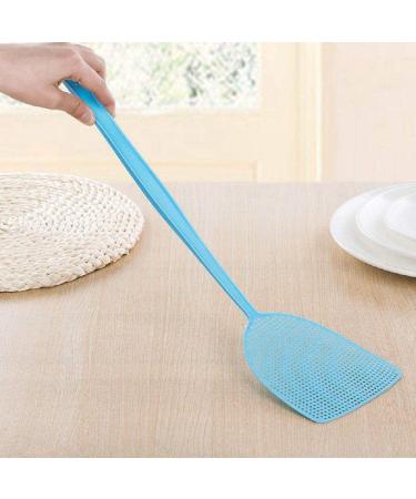 Chelory Fly Swatter 6 Pack - Heavy Duty Plastic Manual Swat Set with Long Handle - Assorted Colors - Buy Online on GoSupps.com