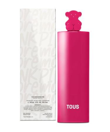 Tous More More Pink for Women - 3 oz EDT Spray - Buy Online on GoSupps.com