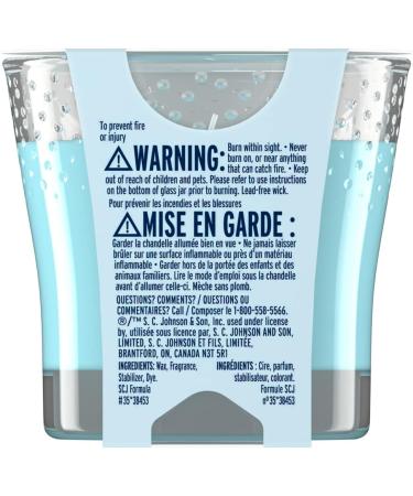 Glade Scented Candle Aqua Waves Air Freshener Infused with Essential Oils 1-Wick Candle 1 Count - Buy Online on GoSupps.com