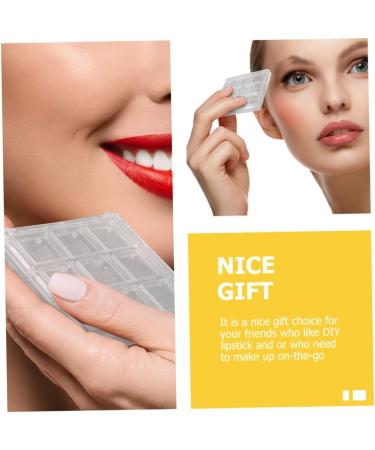 Mikinona Makeup Pallets Lip 3pcs Boxes Eye Shadow Box Lipstick Plate Travel Make up Empty Eyeshadow Empty Highlighters Container - Buy Online on GoSupps.com