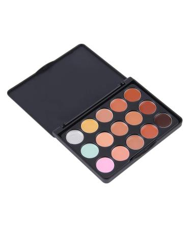 Vodisa Ultra Contour Kit - 15 Color Blemish Concealer Palette for Face Makeup - Beauty Cosmetics Cream Contour & Highlighter Palette - Buy Online on GoSupps.com