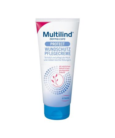 Multilind dermacare Protect wound protection care cream-for maintaining and regeneration stressed skin in babies and adults-1 x 200 ml cream - Buy Online on GoSupps.com
