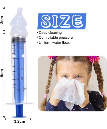 Reusable Nasal Shower 10ml - Portable Nasal Cleaner & Rinse | Safe & Comfort 2 Pack | International Shipping - Buy Online on GoSupps.com