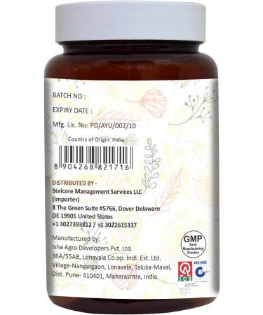 Guggul Vegie Capsule with Arjuna Extract 120 Count 1000 mg 120 Count (Pack of 1) - Buy Online on GoSupps.com