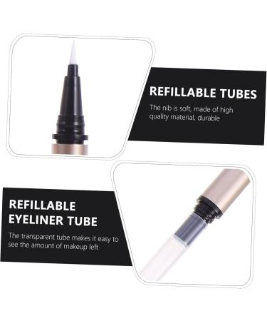 Ipetboom 5pcs Eyeliner Empty Eyeliner Pencil Eyelash Growth Liquid Tube Refillable Tubes Lip Gloss Tube - Buy Online on GoSupps.com