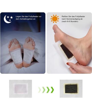 250 Pieces Detox Foot Pads for Stress Relief & Deep Sleep - Deep Cleaning Detoxification Patches for Toxin Removal - International Shipping Available - Buy Online on GoSupps.com