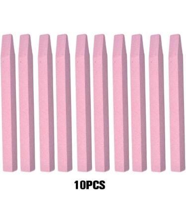 rongweiwang 10piece Safe And Hygienic Durable Nail File Cuticle For Precise Clipping Stone Quartz Scrub Nail Scrub Nail File - Buy Online on GoSupps.com