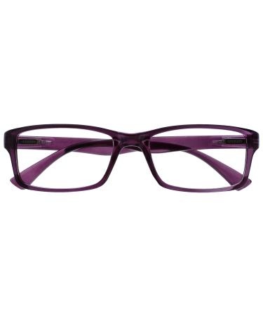 The Reading Glasses Company Purple Readers Designer Style Mens Womens UVR092P +1.50 +1.50 Magnification Purple - Buy Online on GoSupps.com