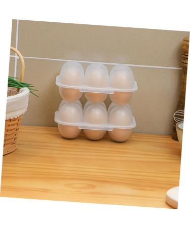 Alipis 2pcs Egg Storage Box Eggs Fridge Deviled Egg Tray Kitchen Egg Container - Trash Can - Buy Online on GoSupps.com