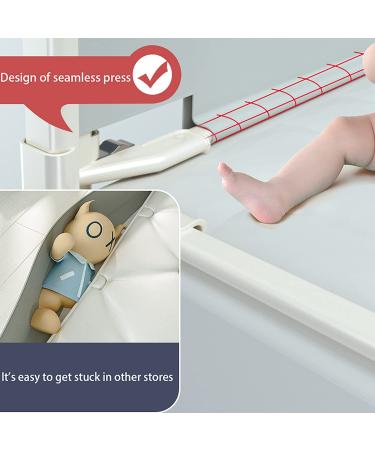 SYOO SINGYOO Toddler Bed Rail - Extra Long Cute Bear Guardrail (80x30 inch) - Fits Full, Twin, Queen & King Size Mattresses - Buy Online on GoSupps.com
