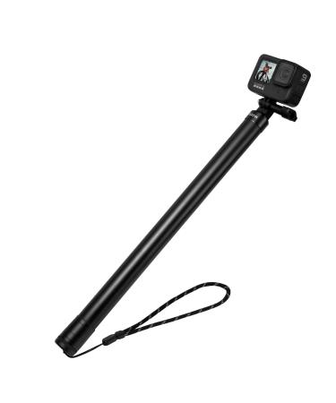 TELESIN G2 118"/3 Meters Long Selfie Stick Pole for GoPro Max Mini Hero 11 10 9 8 7 6 5, Insta 360 One R X2 X3 Go 2, DJI Action 2 3 Osmo Pocket, 6 Lengths Extension Carbon Fiber Monopod Accessories