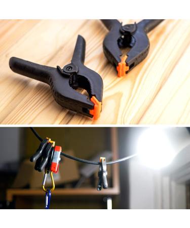 LimoStudio 6 PCS Photo Spring Clips for Studio Backdrop Clamp - 3.75 inch Muslin Spring Clamp Clip for Fabric, Paper, Canvas - AGG1242 (6 Pack) - Buy Online on GoSupps.com