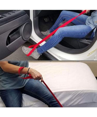 Long Leg Lifter Strap for Disabled Elderly - Portable Foot Lifting Device for Improved Leg Mobility - Aid for Adult Senior Handicap & Pediatrics - Buy Online on GoSupps.com