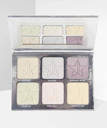 Jeffree Star Holiday Glitter Collection - Platinum Ice Skin Frost Pro Palette