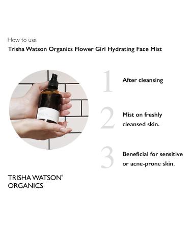 Flower Girl Hydrating Face Mist | Organic Rose Water & Witch Hazel Spray for Sensitive Skin | Soothing Facial Moisturizer & Acne Treatment 237 mL - Buy Online on GoSupps.com