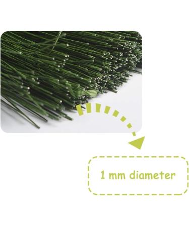 100PCS 18Ga Green Floral Stem Wires - DIY Crafts & Flower Arrangement (14 Inches) - Buy Online on GoSupps.com