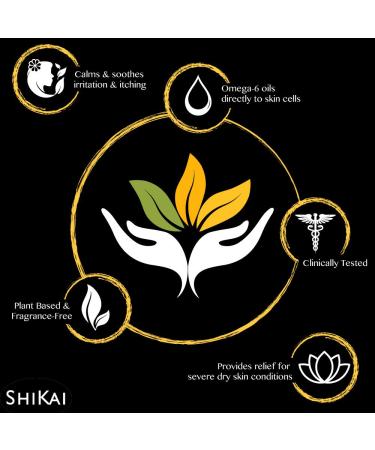 ShiKai Borage Therapy Daily Facial Moisturizer - Plant-Based for Sensitive Skin, Borage Oil Repairs & Rebuilds - Fragrance-Free 3oz - Buy Online on GoSupps.com