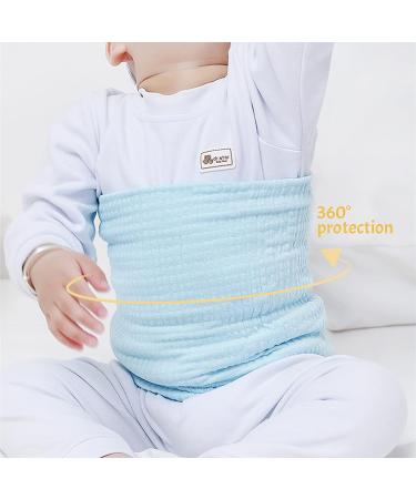 Belly Button Band for Newborns and Toddlers - Infant Hernia Belt and Navel Protector in Blue - Buy Online on GoSupps.com