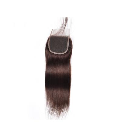 Buy MILA 3PC Dark Brown Hair Extensions - 100% Remy Virgin Brazilian Hair Bundles with Lace Closure (10 + 12 ) - Buy Online on GoSupps.com