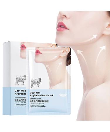 High Quality Goat Milk Collagen Firming Mask Goat Milk Neck Line Patch Tightens Loose and Sagging Skin Neck Line Firming and Lightening Patch