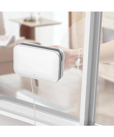 YAVQVIN Magnetics Window Cleaner | 1.57inch Wiper Tool Safety Rope | ABS Double Sided Adjustable Magnet Glass Washing Brush | Portable Magnetic Windows Cleaners for Glasses Cleaning Tools - Buy Online on GoSupps.com
