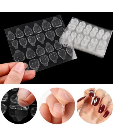Nail Adhesive Tabs Nail Glue Stickers Double Sided Nail Jelly Glue for Manicure Decoration 30 Sheets. - Buy Online on GoSupps.com