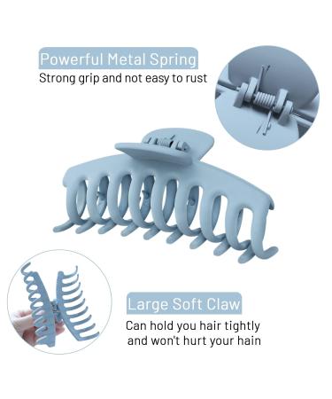 Buy Kavya 10-Piece Slip-Resistant Hair Clip Set for Thick Hair Multicolored Styling Accessories for Women - Buy Online on GoSupps.com