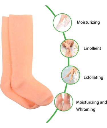 minkissy 1 Pair moisturizing Socks for Dry Foot moisturizing Long Socks for Foot Care Skin sebs spa moisturizing Long Socks Soft Elastic Stockings Foot Lotion Boots Ordinary - Buy Online on GoSupps.com