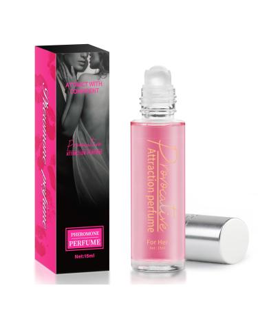 Pheromones Perfumes for Women Long Lasting Roll on Pheromone Perfume to Attract Men Enhance Charm & Confidence Vegan Cruelty-Free Travel Perfume 0.5 Fl Oz (Pack of 1)