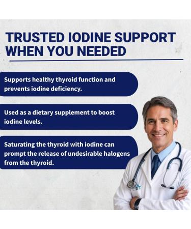 Potassium Iodide Tablet Supplement (65 mg) KI Iodine Pills (60 Tablets) | YODO Naciente | Mothers Healthy Healing 60 Count (Pack of 1) - Buy Online on GoSupps.com
