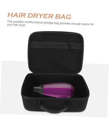 Baluue 2 Pcs Hair Dryer Storage Bag Hair Dryer Hard Case Travel Hair Dryer Travel Case Carrying Black Eva - Buy Online on GoSupps.com