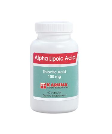 Karuna Alpha Lipoic Acid (ALA) 100mg - 60 Vegetarian Capsules